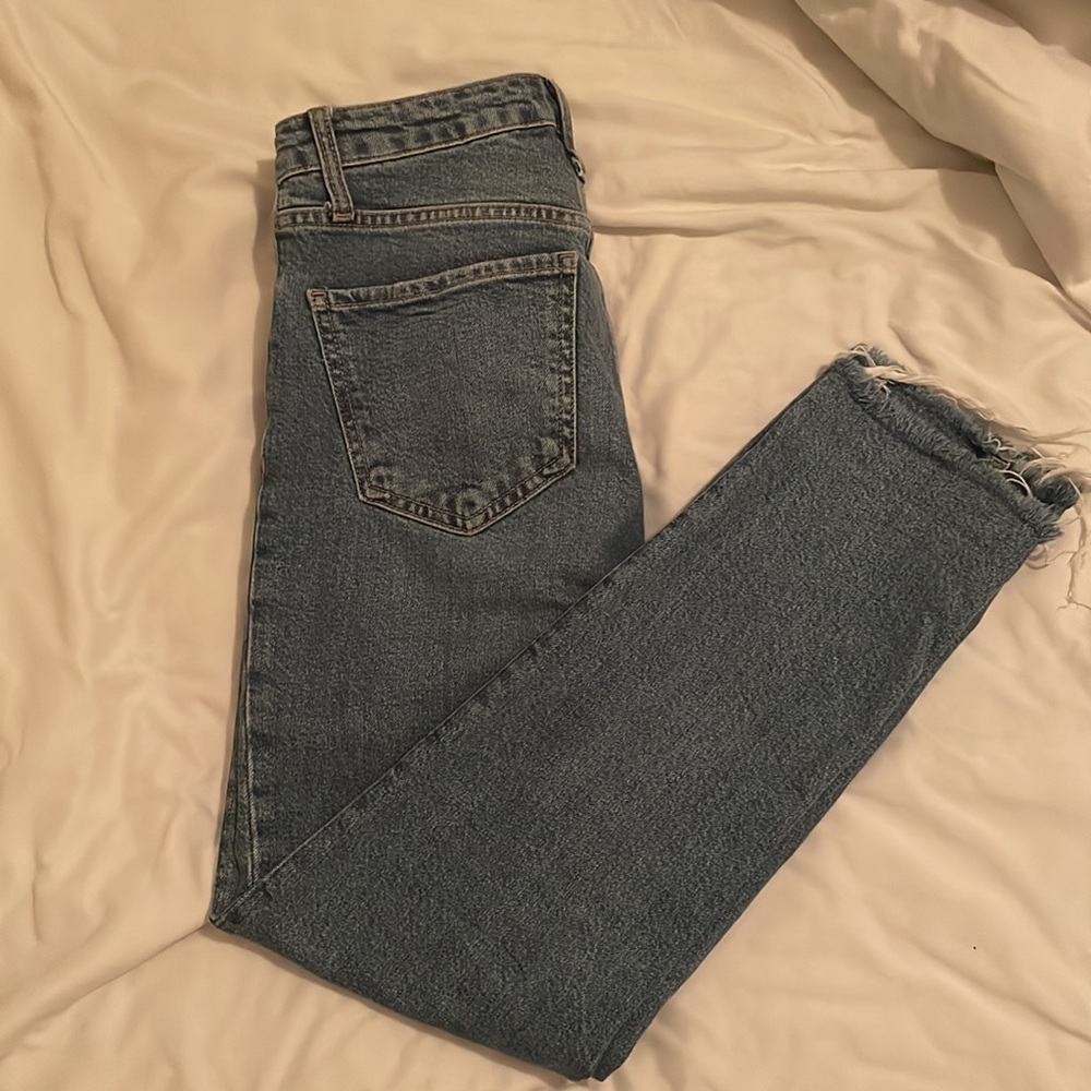 Zara straight leg jeans